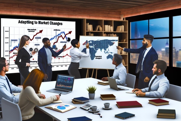 Adaptation aux changements du marché pour les entreprises.
