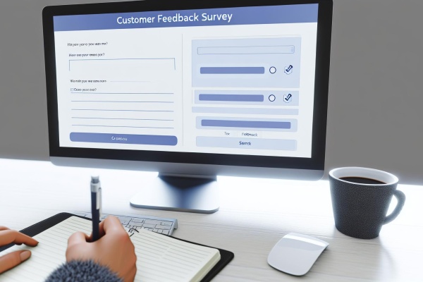 Création de sondages de retour client en ligne.
