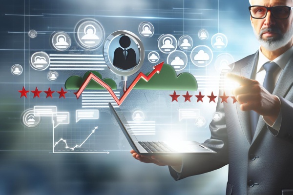 Gestion de la réputation en ligne pour les entreprises.