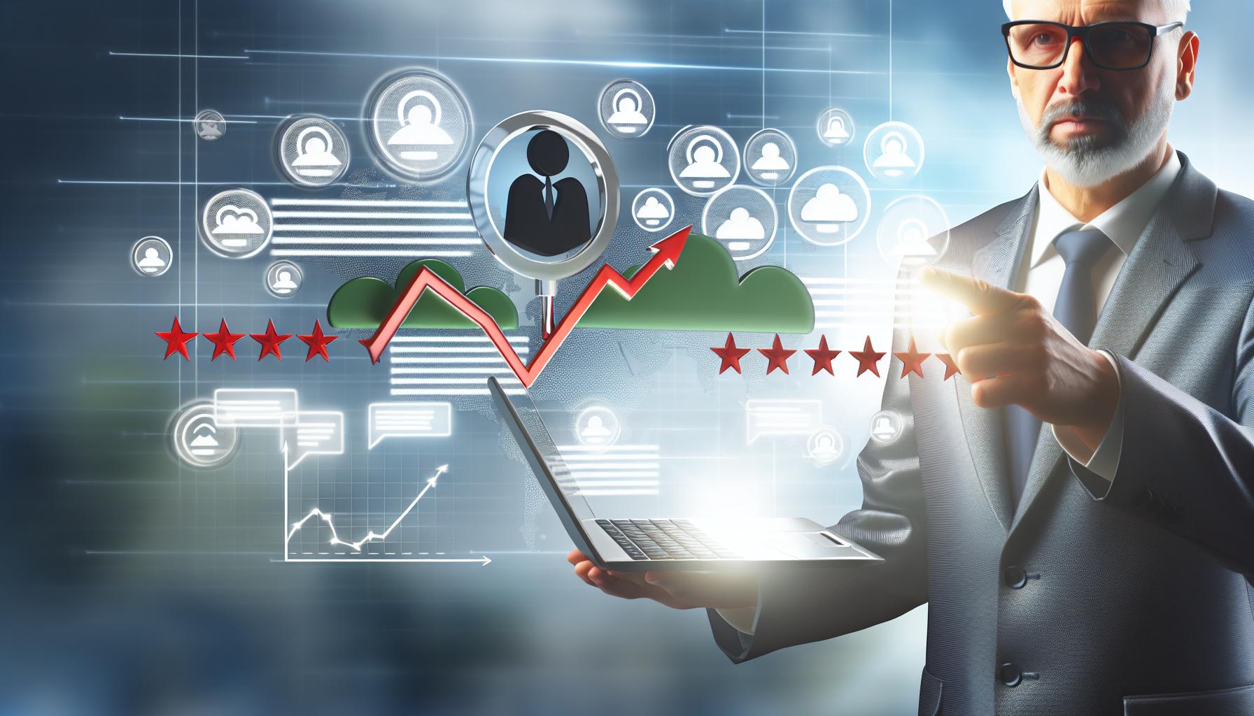Gestion de la réputation en ligne pour les entreprises.
